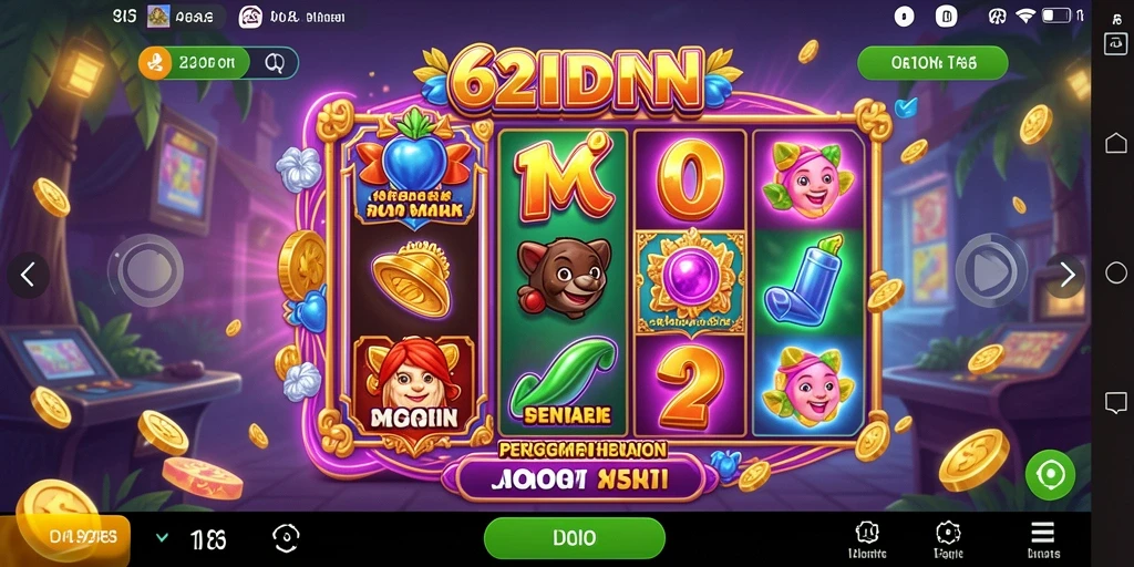 Tampilan gameplay menarik dari 62IDN dengan efek visual yang menakjubkan.
