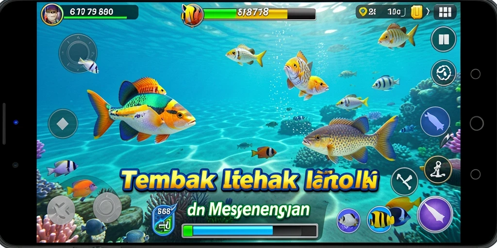 Screenshot gameplay Tembak Ikan yang menarik di 8768.