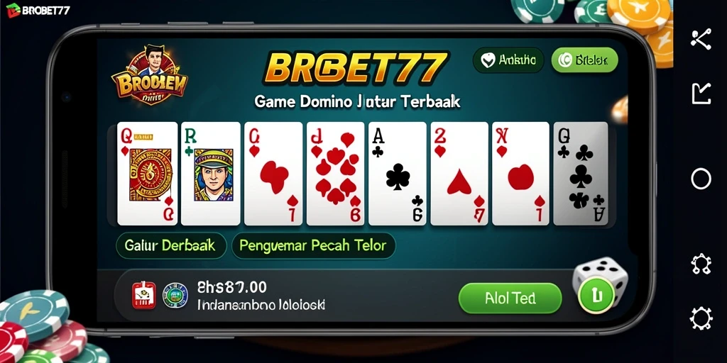 Tampilan gameplay seru dalam BROBET77 dengan interaksi antar pemain.