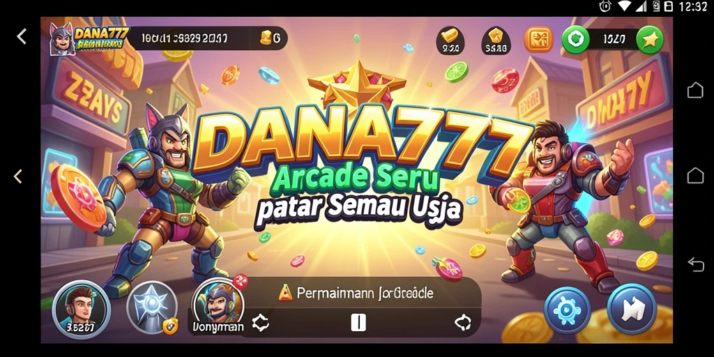 Tampilan gameplay seru DANA777 yang penuh tantangan.