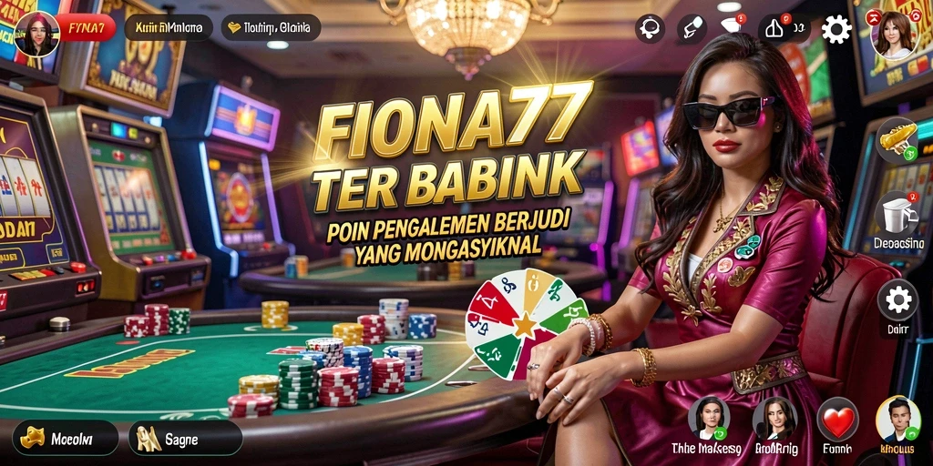 Tangkapan layar FIONA77 menampilkan gameplay Kasino yang menarik.