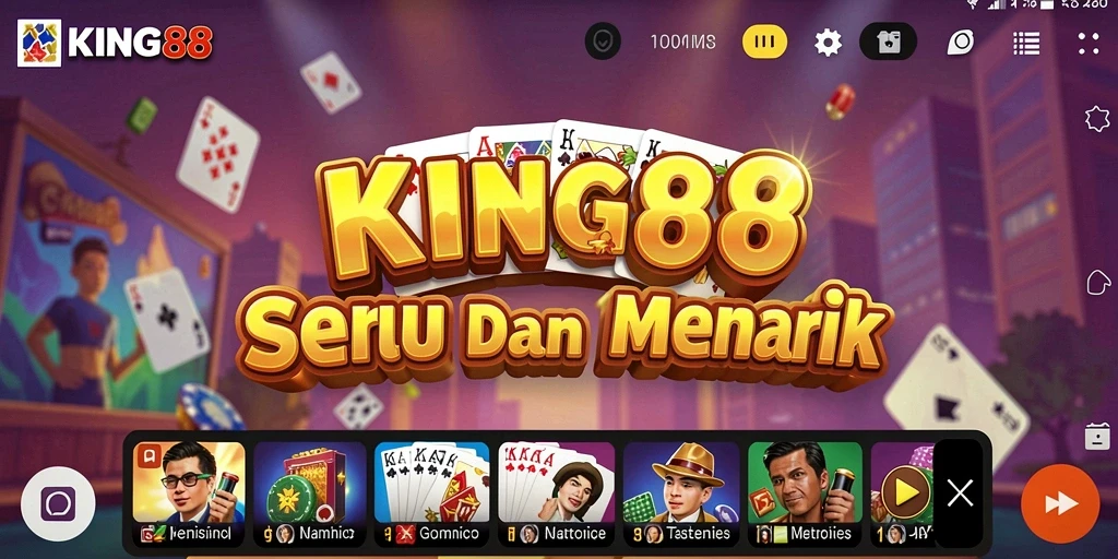 Gameplay KING88 yang menarik dengan berbagai variasi Domino.