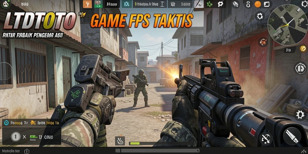 Tampilan gameplay seru LTDTOTO di arena pertempuran dengan grafis menakjubkan.