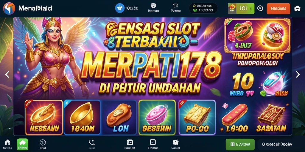Gambaran gameplay menarik dari game Slot MERPATI178.