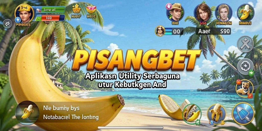 Tampilan antarmuka PISANGBET yang intuitif dan menarik.
