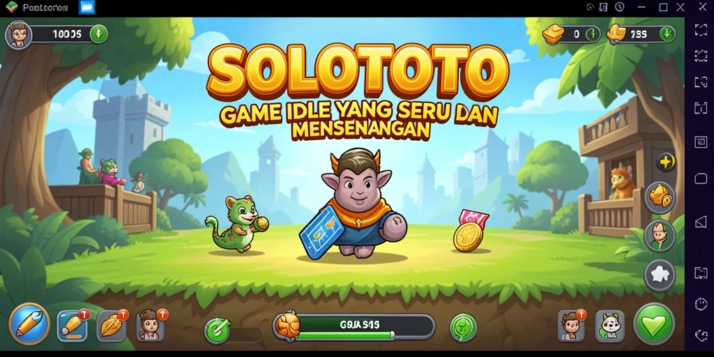 Tampilan gameplay seru dalam SOLOTOTO yang mengasyikkan.
